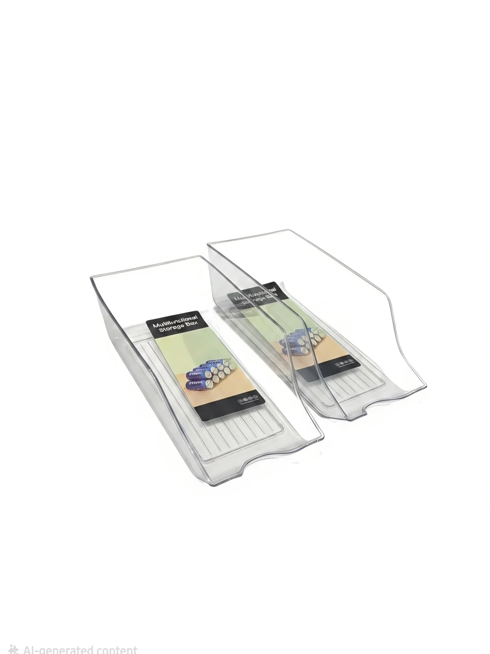 3 Clear Can Storage Rack
